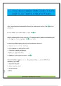 UT Texas Government Only Credit- EXAM 2025 QUESTIONS AND ANSWERS