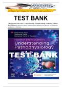 TEST BANK FOR UNDERSTANDING PATHOPHYSIOLOGY 6TH EDITION BY SUEE HUETHER KATHRYN&period; Questions With 100&percnt; Correct Verified Answers Graded A&plus;