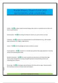 World History Final EXAM 2025 QUESTIONS AND ANSWERS