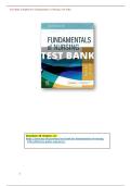 FUNDAMENTALS OF NURSING 11TH EDITION POTTER PERRY TEST BANK&period;pdf
