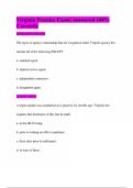 Virginia Practice Exam&vert; Answered 100&percnt; Correctly