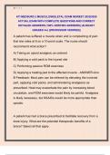 ATI MEDSURG 2 MUSCULOSKELETAL EXAM NEWEST 2025&sol;2026  ACTUAL EXAM WITH COMPLETE QUESTIONS AND CORRECT  DETAILED ANSWERS &lpar;100&percnt; VERIFIED ANSWERS&rpar; &vert;ALREADY  GRADED A&plus;&vert; &vert;&vert;PROFESSOR VERIFIED&vert;&vert; 