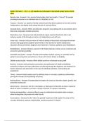 NURS 136 Exam 1 - CH&period; 1&comma; 2&comma; 4&comma; 5 Questions and Answers Fully Solved Latest Version 2025-2026