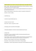 NURS 352 Midterm Exam Questions and Answers Already Passed Latest Update 2025-2026