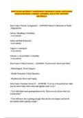 SWIFTRIVER MATERNITY ASSESSMENT RESOURCE GUIDE CONTAINING EXAM QUESTIONS&comma; CORRECT ANSWERS&comma; AND STUDY SUPPORT MATERIALS