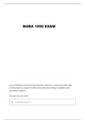 NURA 1050 Exam 3 &ndash; Evidence-Based Practice&comma; Cultural Competence&comma; and Research Ethics