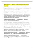 NU 578 Exam 1 &ndash; Drugs&colon; All Questions With Correct Answers
