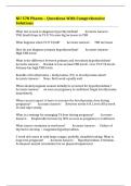 NU 578 Pharm &ndash; Questions With Comprehensive Solutions