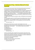NU 578 Exam 3 Prep &ndash; Solutions Manual For Exam Questions
