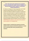 TF-CBT CERT EXAM LATEST 2025&sol;2026 ACTUAL EXAM WITH  COMPLETE QUESTIONS AND CORRECT DETAILED ANSWERS &lpar;100&percnt;  VERIFIED ANSWERS&rpar; &vert;ALREADY GRADED A&plus;&vert; &vert;&vert;PROFESSOR  VERIFIED&vert;&vert; &vert;&vert;BRANDNEW&excl;&excl;&excl;&vert;&vert; 