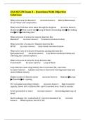 USA NU578 Exam 3 &ndash; Questions With Objective Solutions 