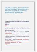 AAAE CM Module 4 2025&sol;2026 ACTUAL COMPLETE  REAL  EXAM QUESTIONS AND VERIFIED ANSWERS &vert;RECENTLY  TESTING REAL EXAM QUESTIONS&vert; 100&percnt; SOLVED&excl;&excl;              ALREADY GRADED A&plus; &sol; 2025 BRAND NEW&excl;&excl; 