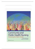 Test Bank for Community and Public Health Nursing 10th Edition by Cherie Rector & Mary Jo Stanley Chapter 1-30