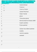 AMCA PCT STUDY GUIDE EXAM WITH ALL CORRECT & 100&percnt; VERIFIED ANSWERS&vert;LATEST UPDATE&vert;ALREADY GRADED A&plus;