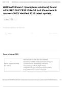 NURS 663 Exam 1 &vert; &lpar;complete solutions&rpar; Exam&vert; ASSURED SUCCESS &vert;GRADE A&plus;&excl;&excl; &vert;Questions & Answers 100&percnt; Verified 2025 latest update