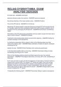 Package deal  for RELIAS DYSRHYTHMIA RELIAS ḌYSRHYTHMIAS PRACTICE QUESTIONS AND ACCURATE ANSWERS 2025&sol;2026