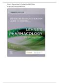 Test Bank for Lehne&rsquo;s Pharmacology for Nursing Care 12th Edition by Jacqueline Rosenjack Burchum Latest 2025 Comprehensive Review Questions and Answers for Nursing Students and Educators
