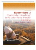 Test Bank for Essentials of Maternity Newborn and Women&rsquo;s Health Nursing 6th Edition by Susan Ricci Latest 2025&sol;2026 Comprehensive Review Questions and Answers for Nursing and Midwifery Students