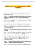  CIS 486 QUIZ 5 TEST QUESTIONS AND CORRECT ANSWERS