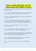 Quiz 5 - CIS-486 UPDATED   ACTUAL  Exam Questions and CORRECT Answers