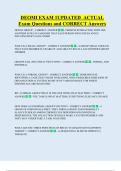 DEOMI EXAM 1UPDATED  ACTUAL  Exam Questions and CORRECT Answers