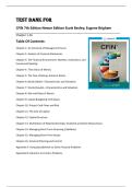TEST BANK FOR CFIN 7th Edition Newer Edition Scott Besley&semi; Eugene Brigham Chapter 1-16