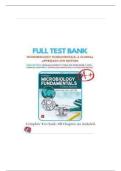 Test Bank For Microbiology Fundamentals A Clinical Approach 2024 Release Marjorie Kelly Cowan&comma; Heidi Smith and Jennifer Lusk Chapter 1-22 &vert; Complete Solution Guide&period;