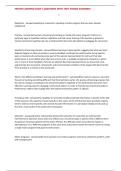MOTOR LEARNING EXAM 3 QUESTIONS WITH 100&percnt; PASSED ANSWERS&excl;&excl;