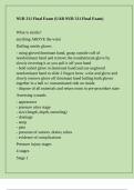 NUR 311 Final Exam &lpar;UAB NUR 311 Final Exam&rpar;