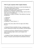 NUR 311 quiz 2 Questions With Complete Solutions