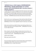  NURS242 Exam 3 2025 Update COMPREHENSIVE FREQUENTLY TESTED QUESTIONS and verified answers WITH RATIONALES&vert;100&percnt; accurate answers &vert; already graded A&plus;