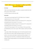 COUC 504 week 5- Detailed Verified and 100&percnt; Accurate Solutions