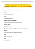 DMI TEST-QUESTIONS WITH DETAILED VERIFIED AND 100&percnt; ACCURATE ANSWERS