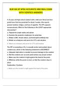 NUR 504 3P APEA ACCURATE AND REAL EXAM  WITH VERIFIED ANSWERS 