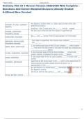 Anatomy 403&colon; GI 1 Newest Version 2025&sol;2026 With Complete -  Questions And Correct Detailed Answers &vert;Already Graded  A&plus;&vert;&vert;Brand New Version&excl;