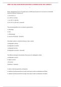 MMET-402 FINAL EXAM REVIEW 172 QUESTIONS & ANSWERS RATED 100&percnt; CORRECT&excl;&excl;