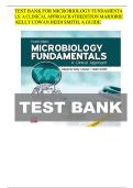 Test Bank For Microbiology Fundamentals A Clinical Approach 2024 Release Marjorie Kelly Cowan&comma; Heidi Smith and Jennifer Lusk