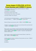 Encase chapter 9 UPDATED  ACTUAL   Exam Questions and CORRECT Answers 