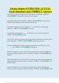 Encase chapter 8 UPDATED  ACTUAL   Exam Questions and CORRECT Answers