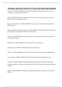 PERSONAL WELLNESS CHAPTER 6 ACTUAL QUESTIONS AND ANSWERS&period;