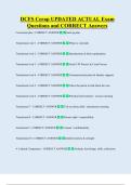 DCFS Cerap UPDATED ACTUAL Exam  Questions and CORRECT Answers 