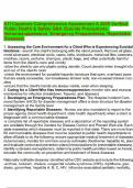 ATI Capstone Comprehensive Assessment A 2025 Verified Public Health & Safety Q&A &lpar;Suicide Precautions&comma; Immunosuppression&comma; Emergency Preparedness&comma; Reportable Diseases&rpar;&period;pdf
