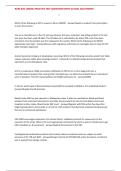 RAPS RAC &lpar;DRUG&rpar; PRACTICE TEST 103 QUESTIONS WITH ACTUAL SOLUTIONS&excl;&excl;
