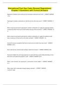 International Fuel Gas Code Exam Questions with 100&percnt; Correct Answers &vert; Latest Version &vert; Expert Verified