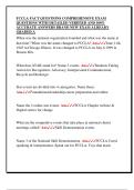 FCCLA FACT QUESTIONS COMPREHENSIVE EXAM  QUESTIONS WITH DETAILED VERIFIED AND 100&percnt;  ACCURATE ANSWERS BRAND NEW EXAM ALREADY  GRADED A 