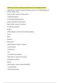 LVMH Exam Questions and Answers Already Passed Latest Update 2025-2026