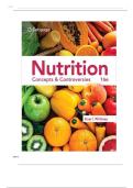 Test Bank for Nutrition&colon; Concepts and Controversies&comma; 16th Edition&comma; Frances Sizer&comma; Ellie Whitney&comma; Leonard Pich&eacute;&comma; ISBN-10&colon; 0357727614&comma; ISBN- 13&colon; 0357727614