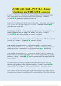 JOMC 486 Final UPDATED   Exam  Questions and CORRECT Answers 
