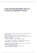 USFA fencing referee test 20-21 with all needed to pass