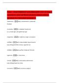 PSAT - PSAT&sol;NMSQT VOCABULARY LIST &lpar;I&rpar; Exam  questions and verified answers latest edition  &lpar;graded A&plus;&rpar; detailed answers&excl;&excl; 